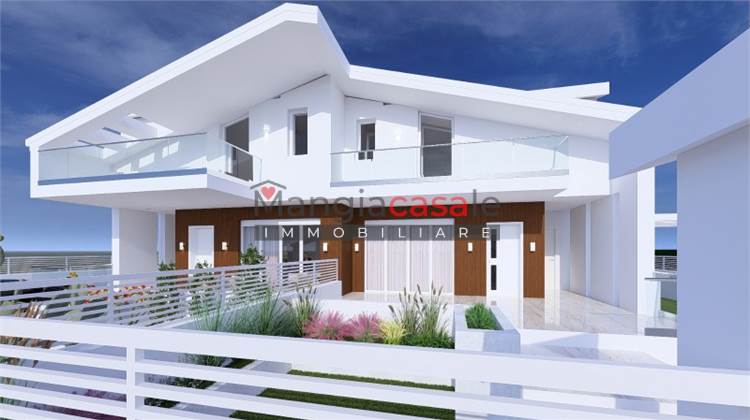 Ville di Nuova Costruzione con Giardino Privato – Classe Energetica A1 – Catanzaro Lido, Località Ti